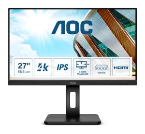 Desktop  Monitor - U27P2 - 27in - 3840x2160 (4K UHD) - 4ms IPS