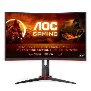 Curved Monitor - C24G2U/BK - 23.6in - 1920x1080 (Full HD) - 1ms 165Hz