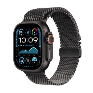 Watch Ultra 2 Gps + Cellular 49mm Black Titanium Case With Black Titanium Milanese Loop - S