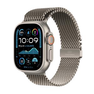 Watch Ultra 2 Gps + Cellular 49mm Natural Titanium Case With Natural Titanium Milanese Loop - L