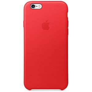 iPhone 6s Leather Case Red