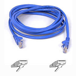 Patch Cable 10/100bt Cat5e - Rj45 M / Rj45 M Snagless Molded 1m Blue