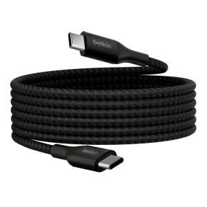USB-c To USB-c 240w 2.0 Braided Pcr 2m Black