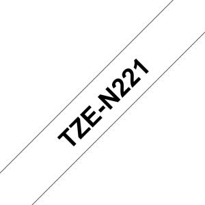 Tape 9mm Non Lami Black On White (tze-n221)