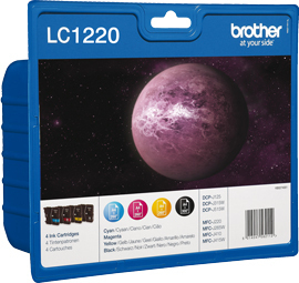 Ink Cartridge - Lc1220 - Multipack - 300 Pages - Black / Cyan / Magenta / Yellow