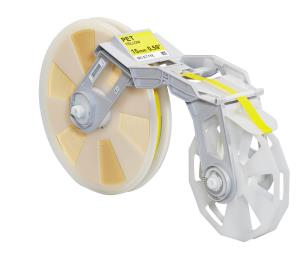 Yellow Base Tape 15mm For Brother Tape Creator (mcet1ye)