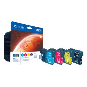 Ink Cartridge - Lc1100hyv - High Capacity - Value Pack