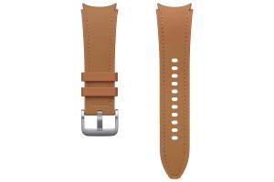 Hybrid Leather Band (s/m) - Camel - For Samsung Galaxy Watch 6 Series