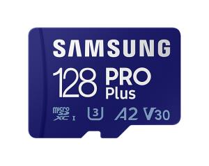 Micro Sd Card Pro+ 128GB U3, V30, A2 Blue