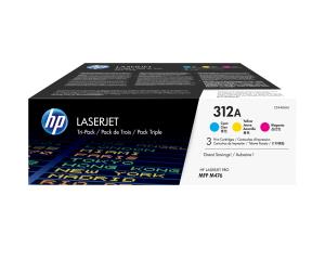 Toner Cartridge - No 312A - CMY - Triple Pack