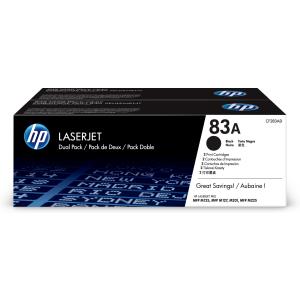 Toner Cartridge - No 83A - 1.5k Pages - Black - Dual Pack