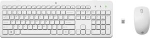 Wireless Keyboard and Mouse 230 Combo - White - Qwerty Int''l