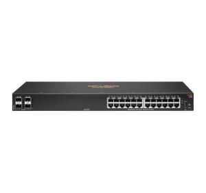 Aruba 6000 24G 4SFP Switch, 24x ports 10/100/1000BASE-T ports, 4x 1G SFP ports