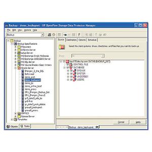 Openview Omniback One Drive Unix Nas San Ltu
