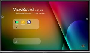 Interactive Flat Panel - ViewBoard 8650-5 - 86in Multitouch - 3840x2160 (4K UHD - IPS 8ms Android 11