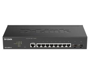 Switch Dgs-2000-10 Managed 8 X 10/100/1000base-t Poe Ports With 2xsfp