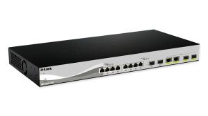 Switch Dxs-1210-12sce 12-ports With 10 10gbase-t Ports And 2 Sfp+ Ports Combo