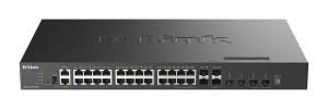 Switch Dxs-3410-32xy/e 32-ports 10g Stackable L3 Managed Black