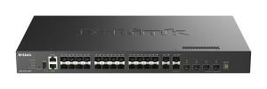 Switch Dxs-3410-32xsy/e 32-ports 10g Stackable L3 Managed Black