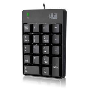 Akb-601ub Mechanical Numeric Keypad With 3-port USB Hub