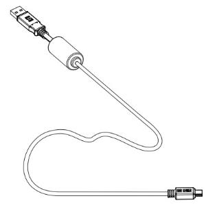 Kit USB 2.0 A-mini B W/fer
