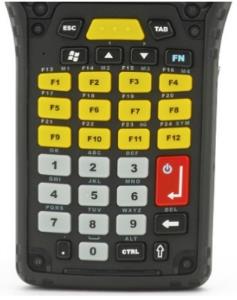 Keypad Long 34 Key Alpha Abc Numeric Telephony 12 Fn