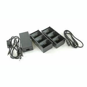Two 3 Slot Battery Chargers With Power Supplier Unit And Y Cbl Zq600 Qln Or Zq500 Us Power Cord Included For 6 Battery