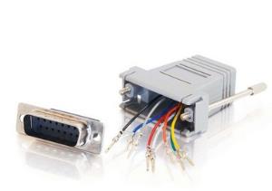 Modular Adapter Rj45 To Db15 Male