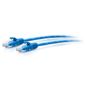 Patch cable Slim - CAT6a - UTP - Snagless - 30cm - Blue