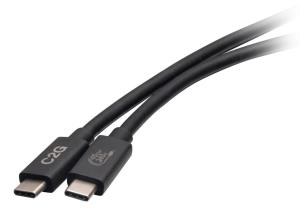 USB 4.0 USB-C To C (48v 5a) 240w Charging Cable-black - 1m