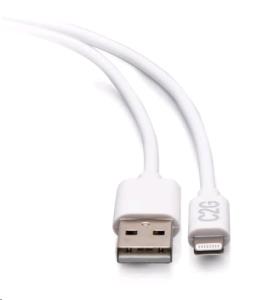 USB A to Lightning Cable - White 2m