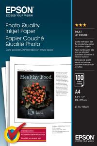Paper Inkjet Photo Quality A4 100-sheet (c13s041061)