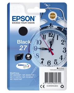 Ink Cartridge - 27 Alarm Clock - 6.2ml - Black Sec