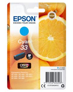 Ink Cartridge - 33 Oranges - 4.5ml - Cyan