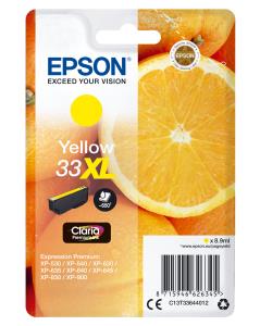 Ink Cartridge - 33xl Oranges - 8.9ml - Yellow Sec