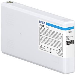 Ink Cartridge - T55w2 Ultrachrome Pro10 - 200ml - Cyan