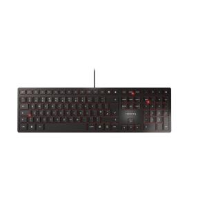 KC 6000 SLIM Keyboard - Corded USB - Black - Qwerty UK