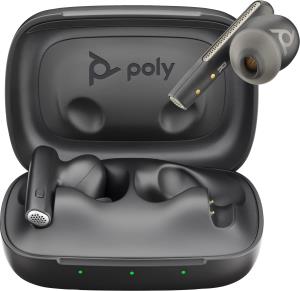 Voyager Free 60 Uc Bluetooth Wireless Earbuds - Basic Charge Case - USB-c/a - Black