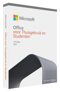 Office Home And Student 2021 - 1 User - Win/mac - Dutch