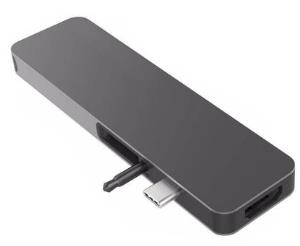 Hyper Solo 7-in-1 Laptop Hub Grey