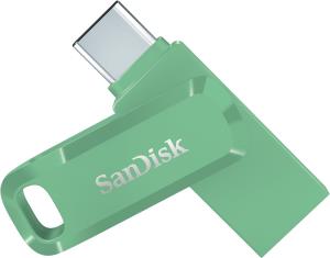 SanDisk Ultra Dual Drive Go - 256GB USB Stick - USB-C 3.2 Gen 1 - Green