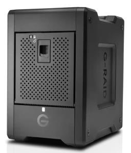 G-RAID Shuttle 4 - 4-bay hardware RAID solution - Thunderbolt 3 / USB-C - 96TB