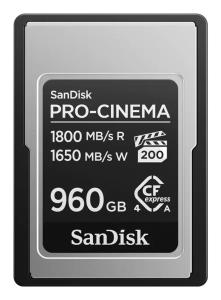 SanDisk PRO-CINEMA CFexpress Type A Card 960GB