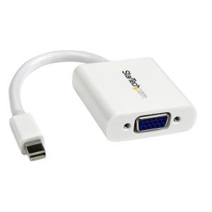 Mini DisplayPort To Vga Video Adapter Converter - White