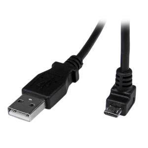 Micro USB Cable - A To Down Angle Micro B 1m