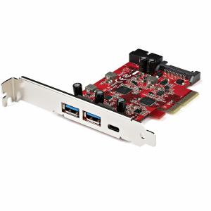 USB C Pci-e Controller Card - 5-port USB Pcie - 10gbps USB 3.1 Gen 2 Pcie Card W/ 1x USB-c & 2x USB-a - 1x 2 Port Idc