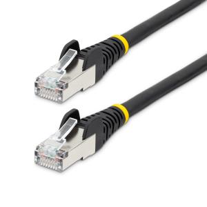 Patch Cable - CAT6a - S/ftp - Snagless - 2m - Black (lszh)