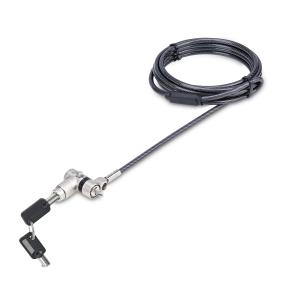 Universal Laptop Lock Security Cable Keyed Locking Cable, Anti-theft Cut-resistant Carbon Steel 2m