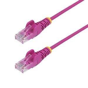 Patch Cable - CAT6 - Utp - Snagless - Slim - 1m - Pink