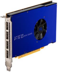 Radeon Pro Wx 5100 8GB Pci-e 3.0 16x 4x Dp Retail